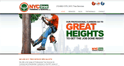 Desktop Screenshot of nyctreetrimming-removalcorp.com