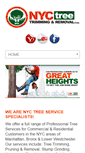 Mobile Screenshot of nyctreetrimming-removalcorp.com